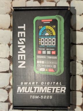 Tesmen TSM-522S Smart Digital Multimeter - New In Box